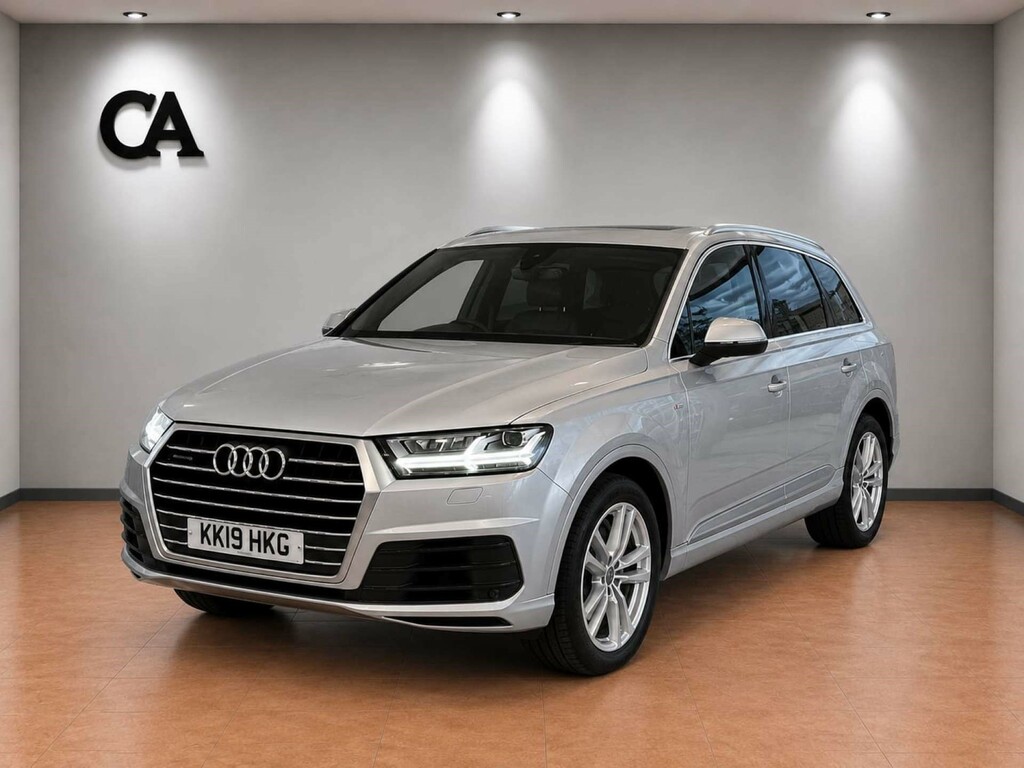 Audi Q7 V6 S Line Suv Tiptronic Quattro Euro 6 Ss KK19HKG Silver #5