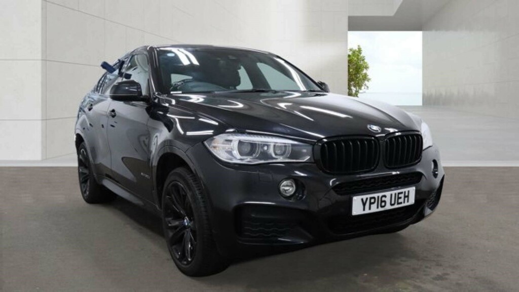 BMW X6 30D M Sport Suv Xdrive Euro 6 Ss Black