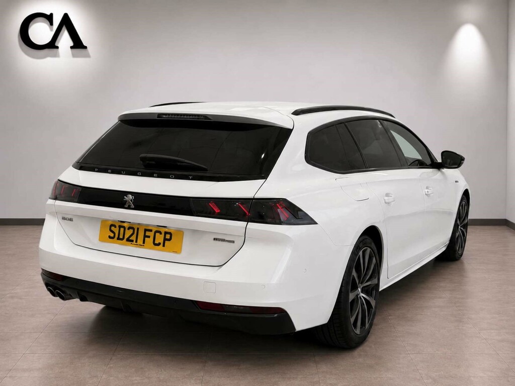 Peugeot 508 SW Bluehdi Gt Line Estate Eat Euro 6 Ss White #4