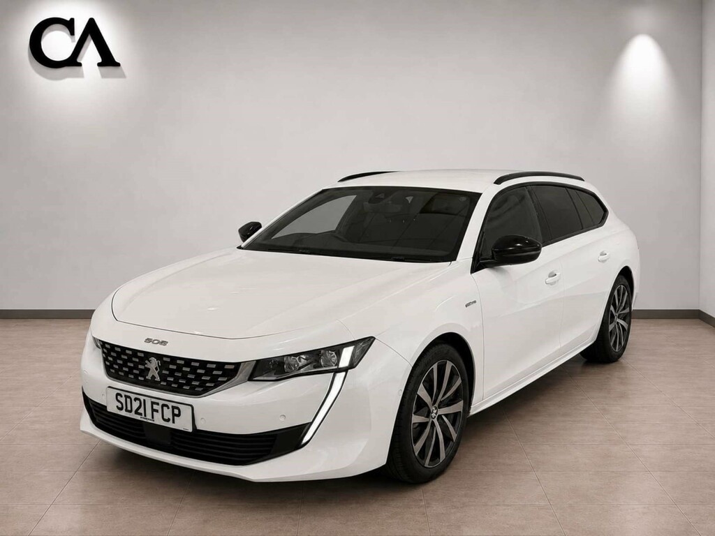 Peugeot 508 SW Bluehdi Gt Line Estate Eat Euro 6 Ss White #6