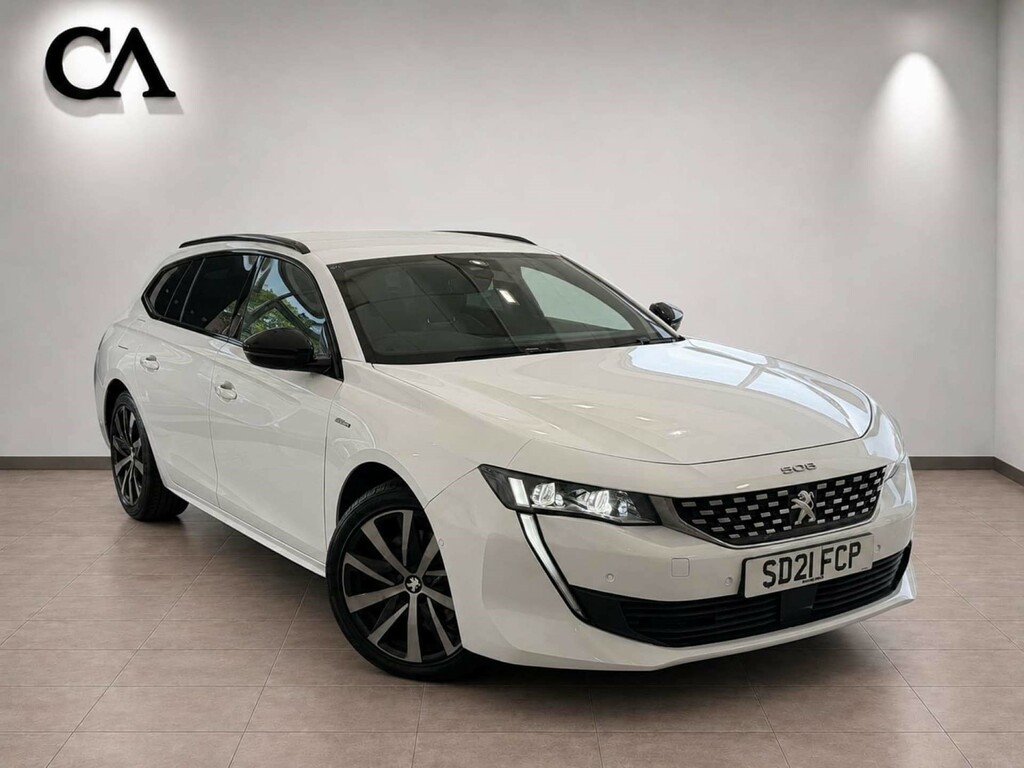 Peugeot 508 SW Bluehdi Gt Line Estate Eat Euro 6 Ss White