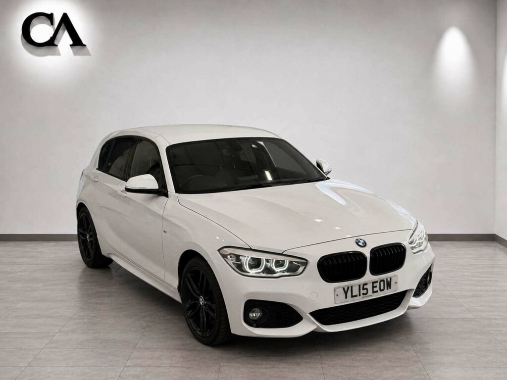 BMW 1 Series Hatchback Red #4