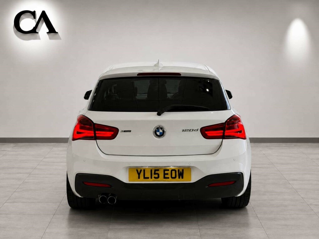 BMW 1 Series Hatchback Red #8