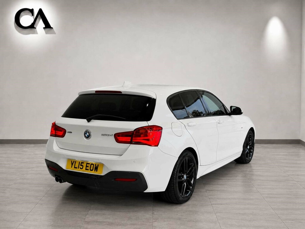 BMW 1 Series Hatchback Red #5