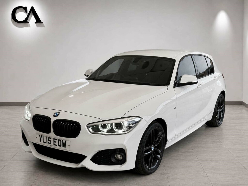BMW 1 Series Hatchback Red #3