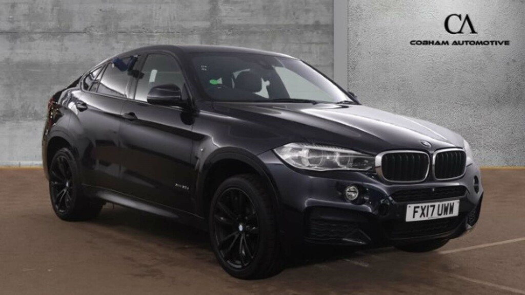 BMW X6 30D M Sport Suv Xdrive Euro 6 Ss Black