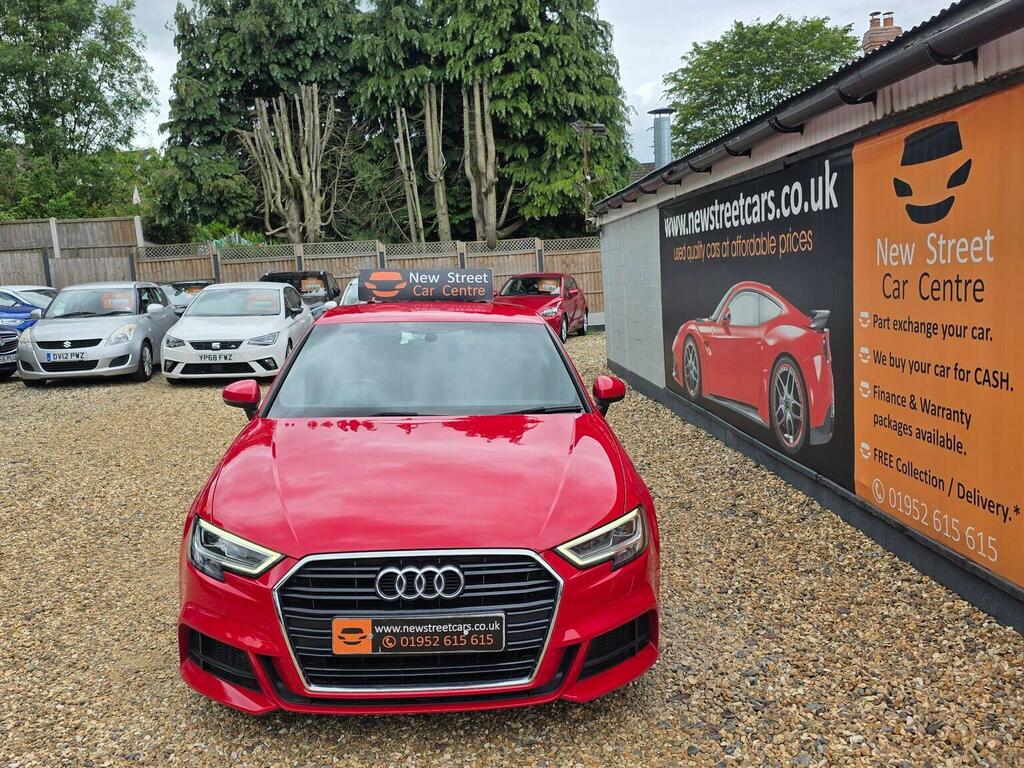 Audi A3 Hatchback 1.5 Tfsi Cod S Line Sportback S Tronic E Red #3
