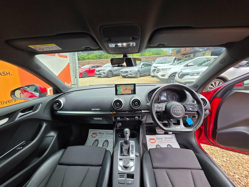 Audi A3 1.5 Tfsi Cod S Line Sportback S Tronic Euro 6 Ss Red #2