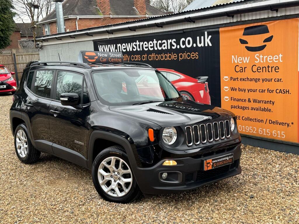 Jeep Renegade Suv 1.6 E-torq Longitude Euro 6 Ss 201666 Black
