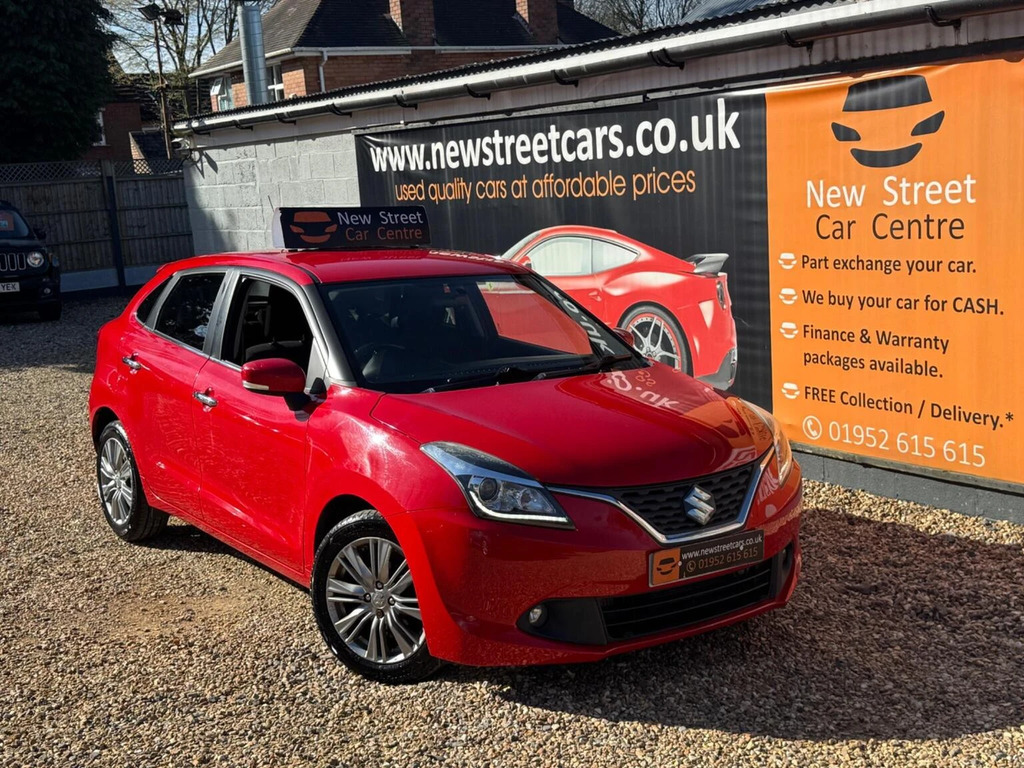 Suzuki Baleno Hatchback 1.0 Boosterjet Sz5 Euro 6 201717 Red