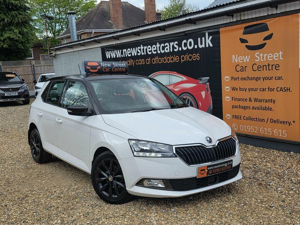 Skoda Fabia Hatchback 1.0 Colour Edition Euro 6 Ss 202 White