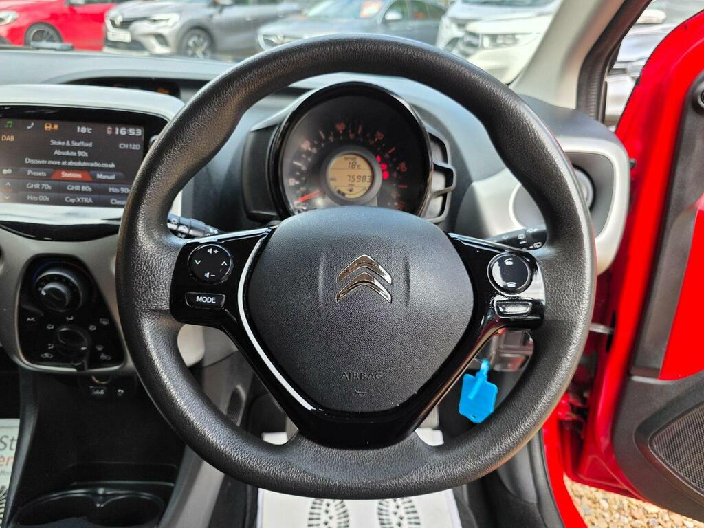 Citroen C1 Hatchback 1.0 Vti Feel Euro 6 201515 SB15WWO Red #4