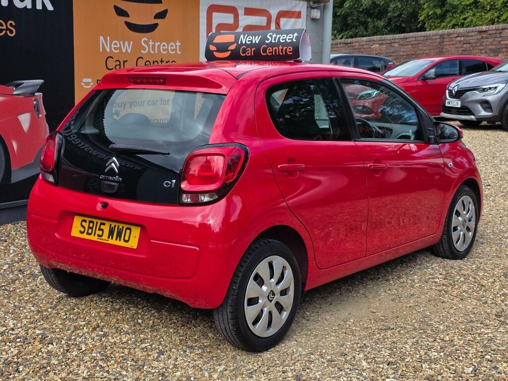 Citroen C1 Hatchback 1.0 Vti Feel Euro 6 201515 SB15WWO Red #6