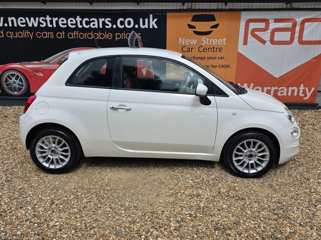 Fiat 500 Hatchback 1.2 Eco Pop Star Euro 6 Ss 2016 WT16HTL White #3
