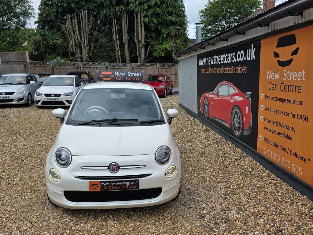 Fiat 500 Hatchback 1.2 Eco Pop Star Euro 6 Ss 2016 WT16HTL White #2