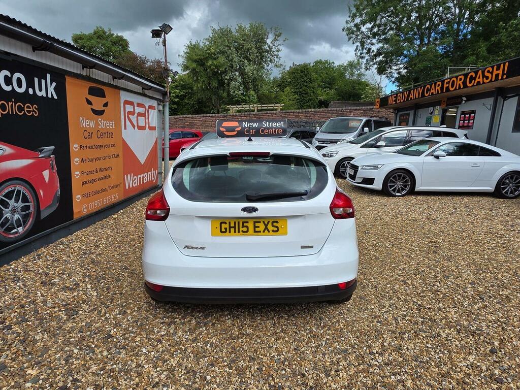 Ford Focus Hatchback 1.0T Ecoboost Zetec Euro 6 Ss 20 GH15EXS White #6