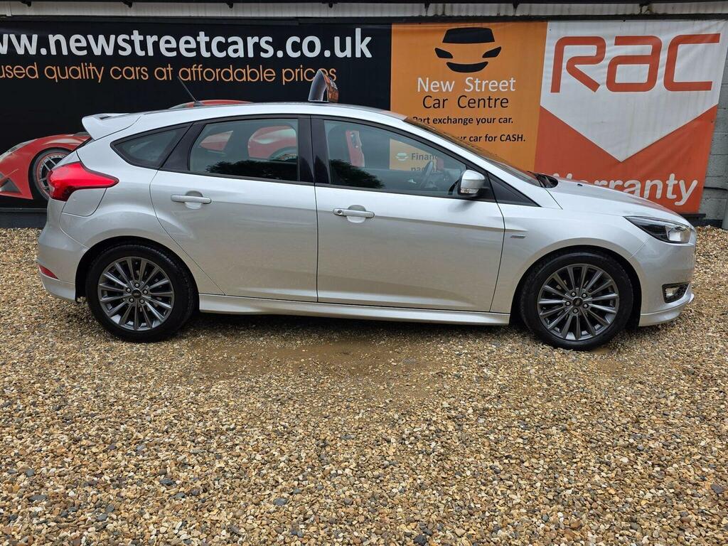Ford Focus Hatchback 1.0T Ecoboost St-line Euro 6 Ss YM18NHU Silver #5
