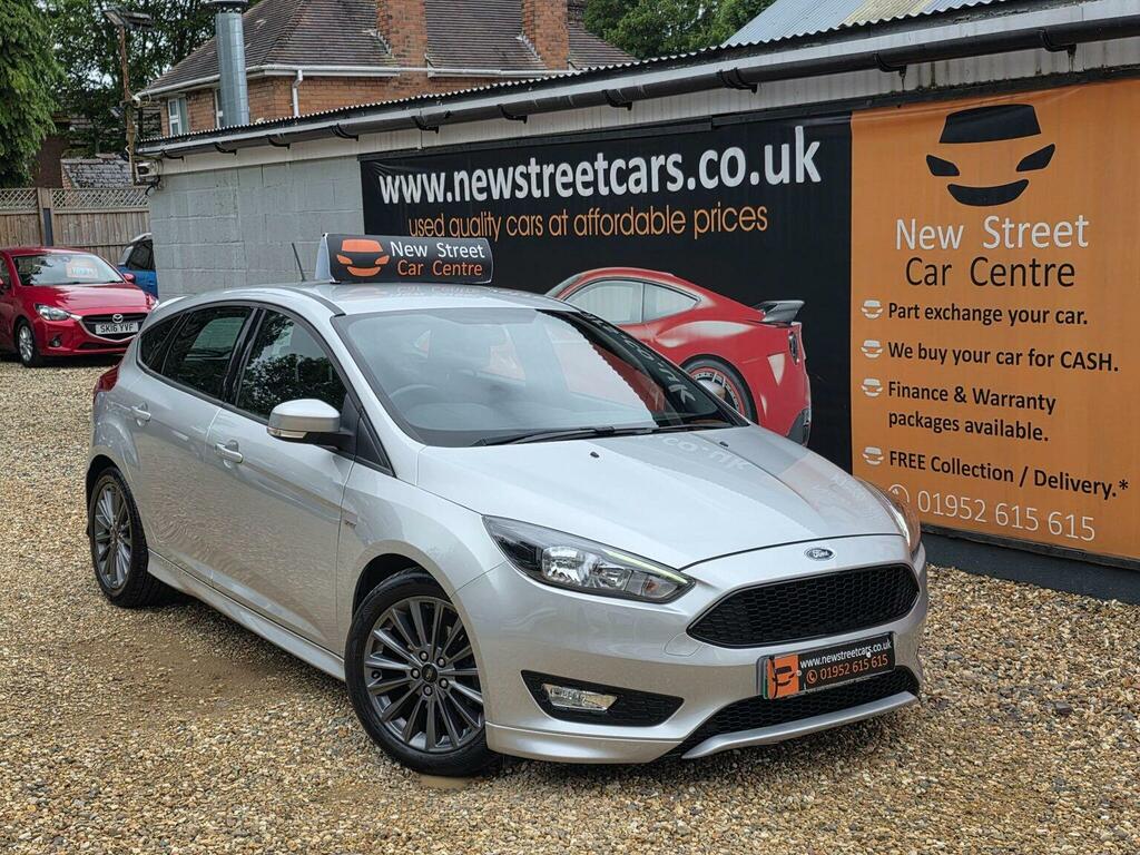 Ford Focus Hatchback 1.0T Ecoboost St-line Euro 6 Ss Silver