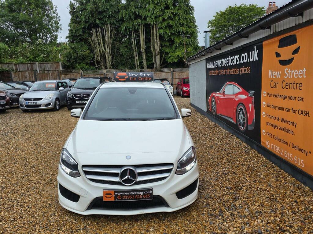 Mercedes-Benz B Class Mpv 1.5 B180 Cdi Amg Line Euro 6 Ss 20151 DE15VVR White #3
