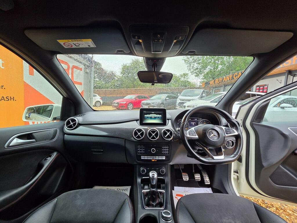 Mercedes-Benz B Class Mpv 1.5 B180 Cdi Amg Line Euro 6 Ss 20151 DE15VVR White #2