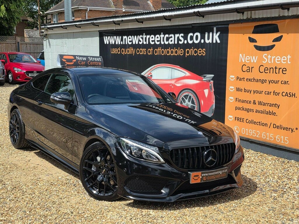 Mercedes-Benz C Class Coupe 2.1 C250d Amg Line Premium G-tronic Euro Black