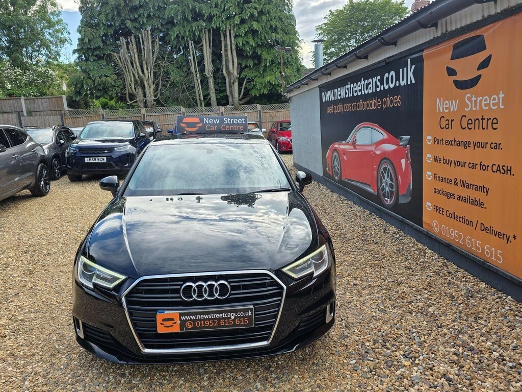 Audi A3 Hatchback 2.0 Tdi Sport Sportback Euro 6 Ss CR17MCN Black #3