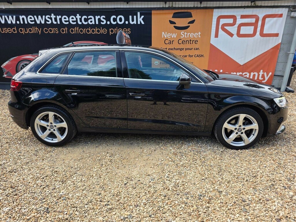 Audi A3 Hatchback 2.0 Tdi Sport Sportback Euro 6 Ss CR17MCN Black #5