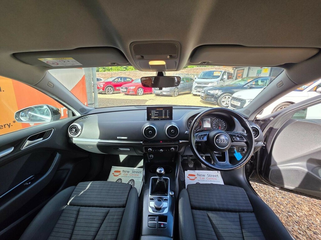 Audi A3 Hatchback 2.0 Tdi Sport Sportback Euro 6 Ss CR17MCN Black #2