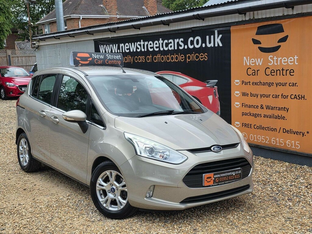 Ford B-Max 1.0T Ecoboost Zetec Euro 5 Silver