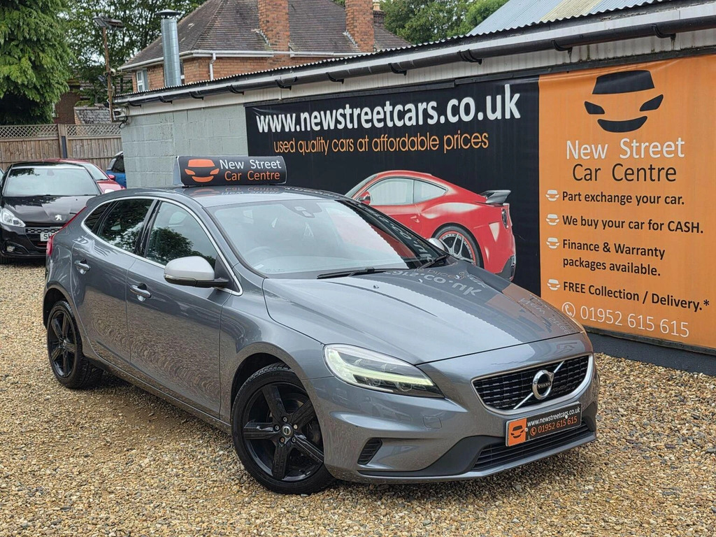 Volvo V40 2.0 D2 R-design Euro 6 Ss Grey