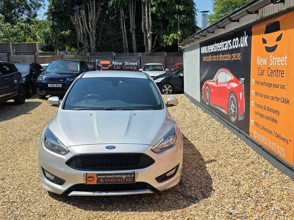 Ford Focus 1.0T Ecoboost St-line X Euro 6 Ss DV18HTT Silver #3