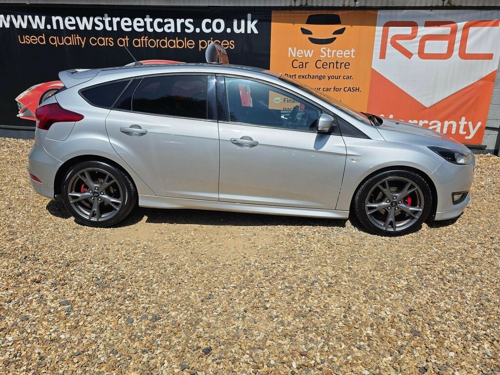 Ford Focus 1.0T Ecoboost St-line X Euro 6 Ss DV18HTT Silver #5