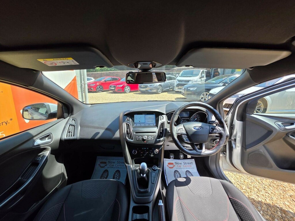 Ford Focus 1.0T Ecoboost St-line X Euro 6 Ss DV18HTT Silver #2