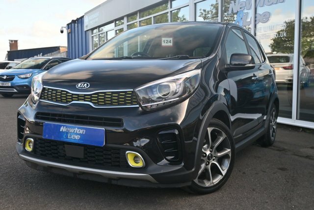 Kia Picanto 1.25 X-line S Hatchback Euro 6 FD68VEX Black #3