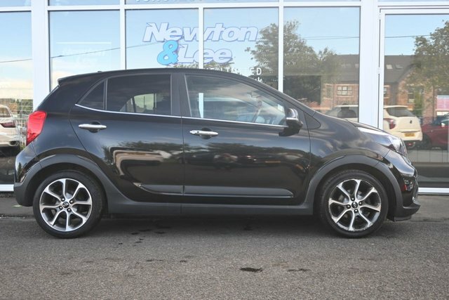 Kia Picanto 1.25 X-line S Hatchback Euro 6 FD68VEX Black #6