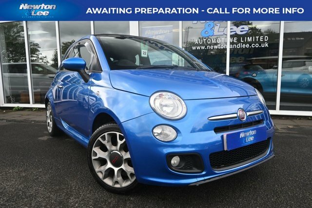 Fiat 500C 1.2 S Convertible Euro 6 S S Blue