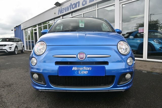 Fiat 500C 1.2 S Convertible Euro 6 S S Blue #2