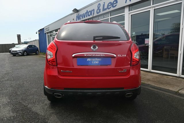 SsangYong Korando 2.0D Elx4 Suv 4Wd Euro 5 149 Ps Red #5