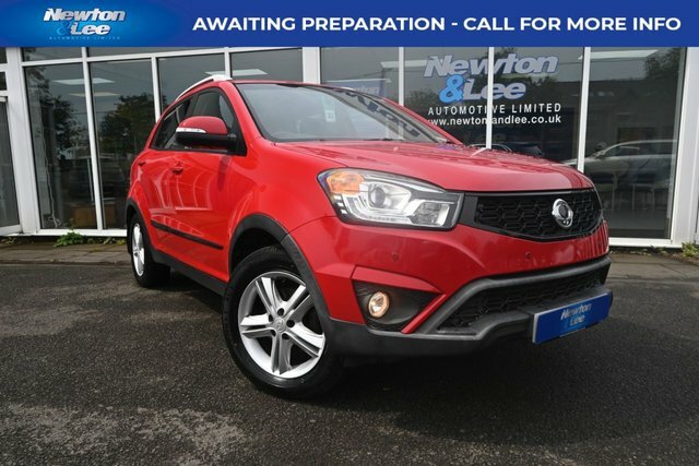 SsangYong Korando 2.0D Elx4 Suv 4Wd Euro 5 149 Ps Red