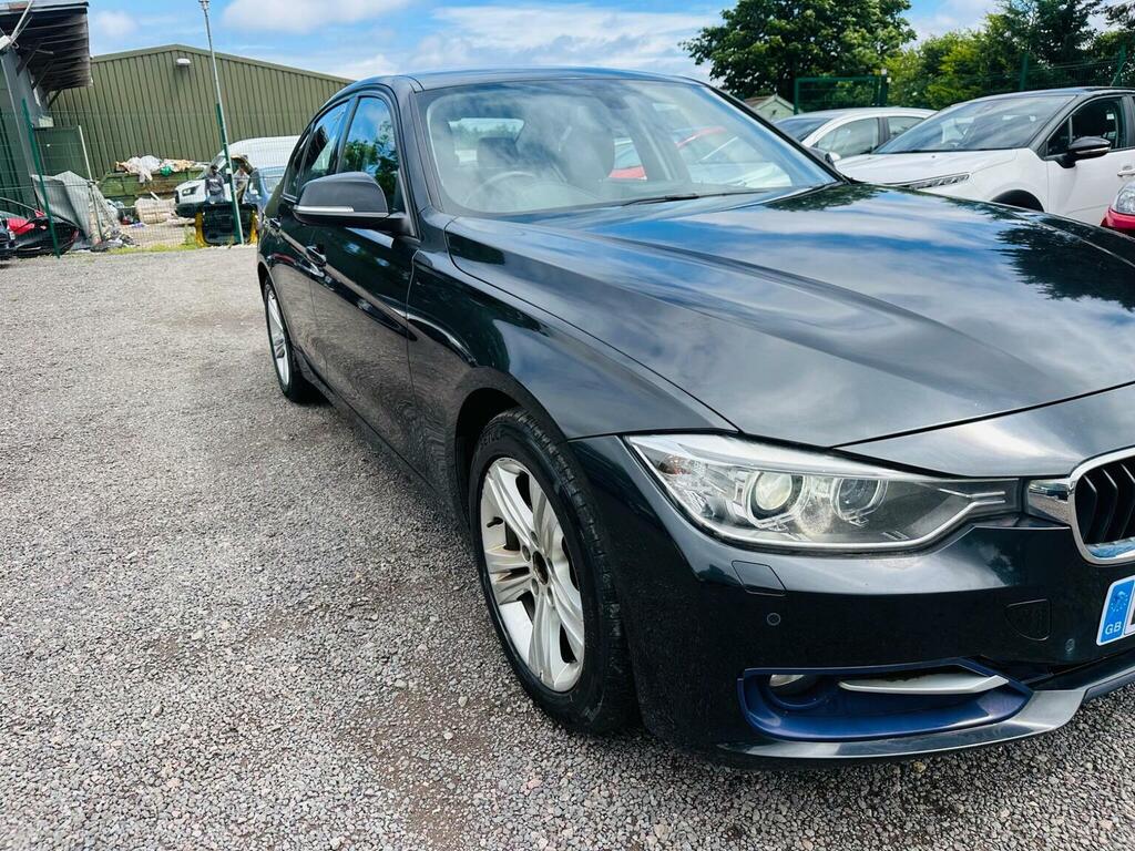 BMW 3 Series Saloon 2.0 320D Sport Euro 5 Ss 2012 LR62LYV Black #6