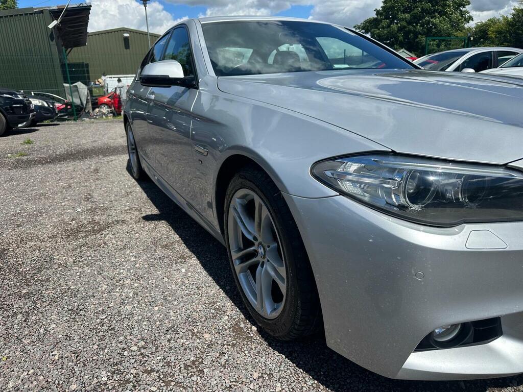 BMW 5 Series 2.0 520D M Sport Euro 6 Ss Silver #4