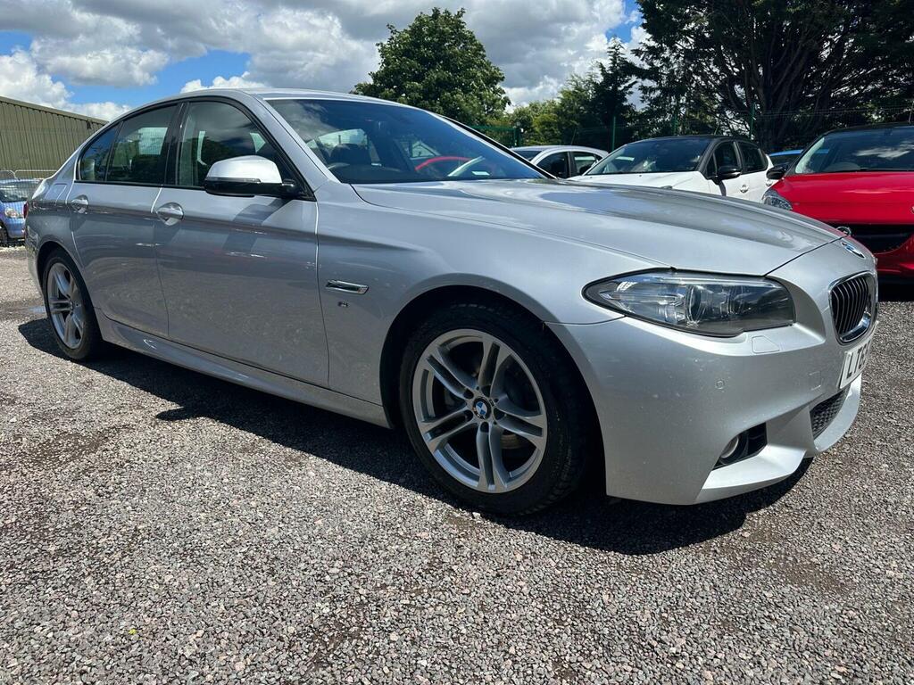 BMW 5 Series 2.0 520D M Sport Euro 6 Ss Silver