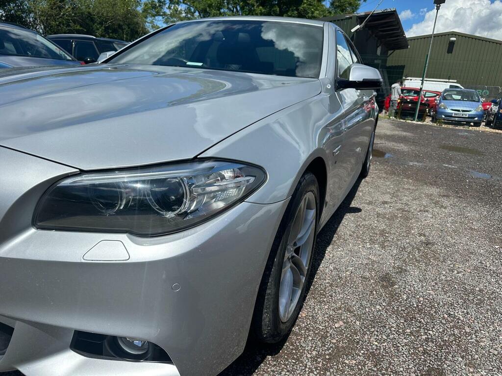 BMW 5 Series Saloon 2.0 520D M Sport Euro 6 Ss 201 LT65UVC Silver #3