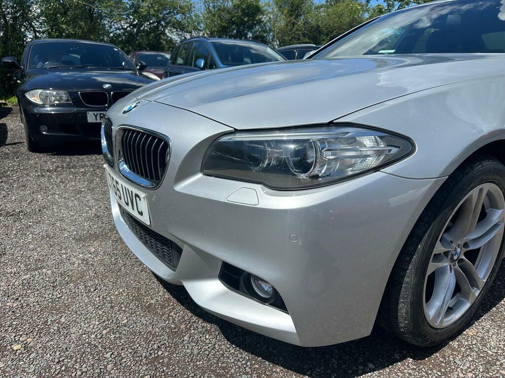 BMW 5 Series 2.0 520D M Sport Euro 6 Ss Silver #6