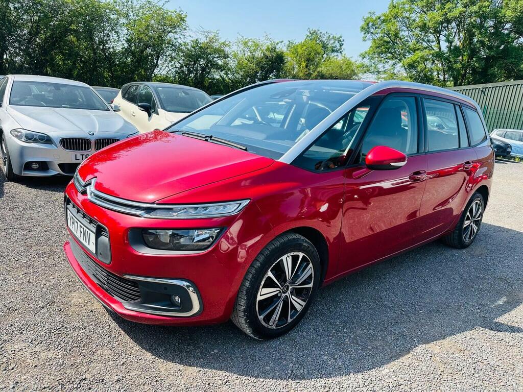 Citroen Grand C4 Picasso 1.6 Bluehdi Feel Euro 6 Ss Red #3