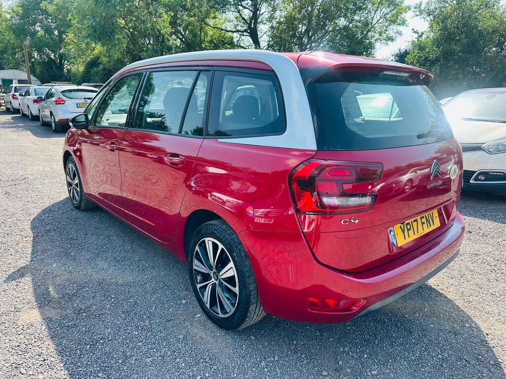 Citroen Grand C4 Picasso 1.6 Bluehdi Feel Euro 6 Ss Red #4