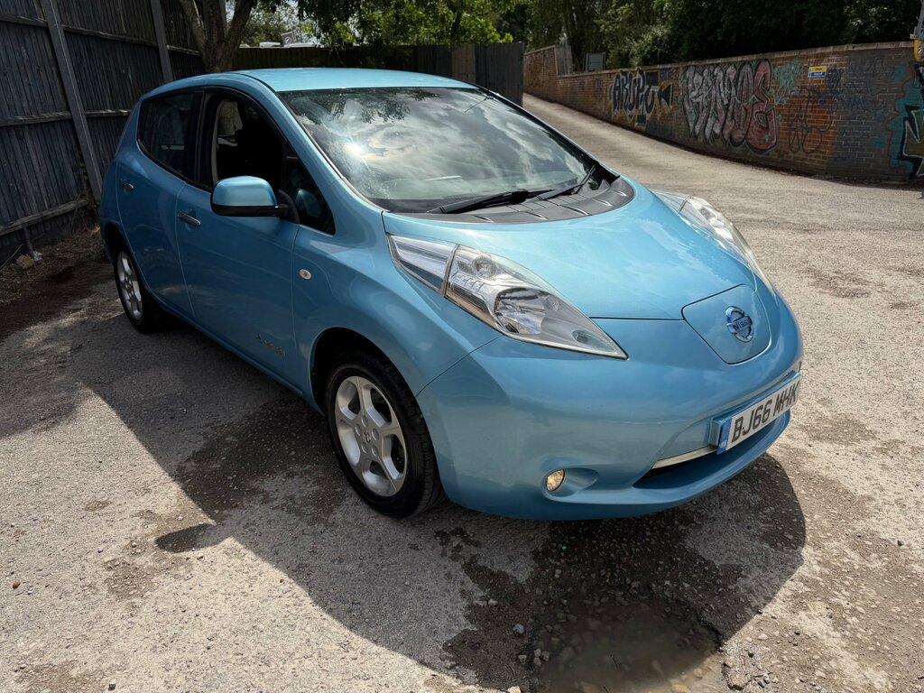 Nissan Leaf 24Kwh Acenta Hatchback 109 Bhp Blue #4
