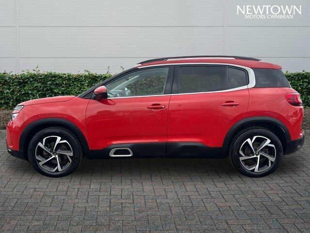 Citroen C5 Aircross 1.5 Bluehdi Flair Plus Suv Eat8 Euro 6 OY19EOW Red #4