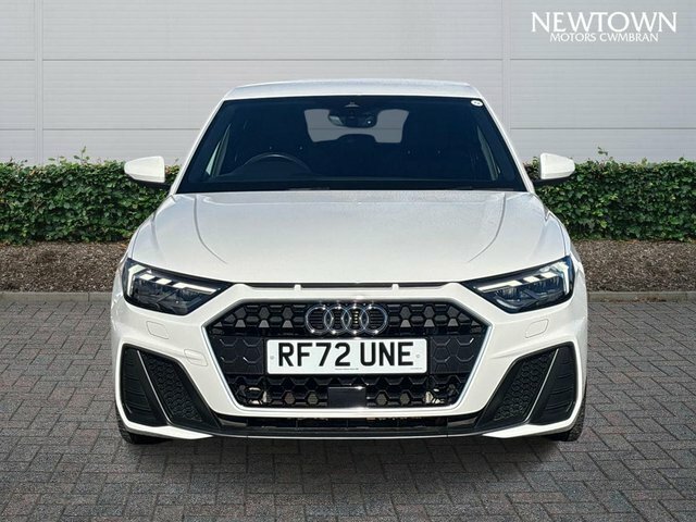 Audi A1 1.0 Tfsi 25 S Line Sportback S Tronic E RF72UNE White #2