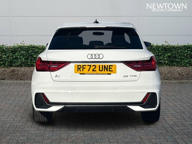 Audi A1 1.0 Tfsi 25 S Line Sportback S Tronic E RF72UNE White #6